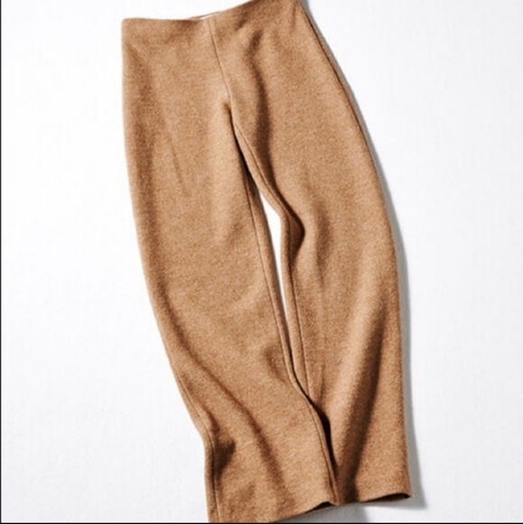 ZARA WOOL PANTS LIMITED EDITION TAUPE BROWN - Picture 5 of 10
